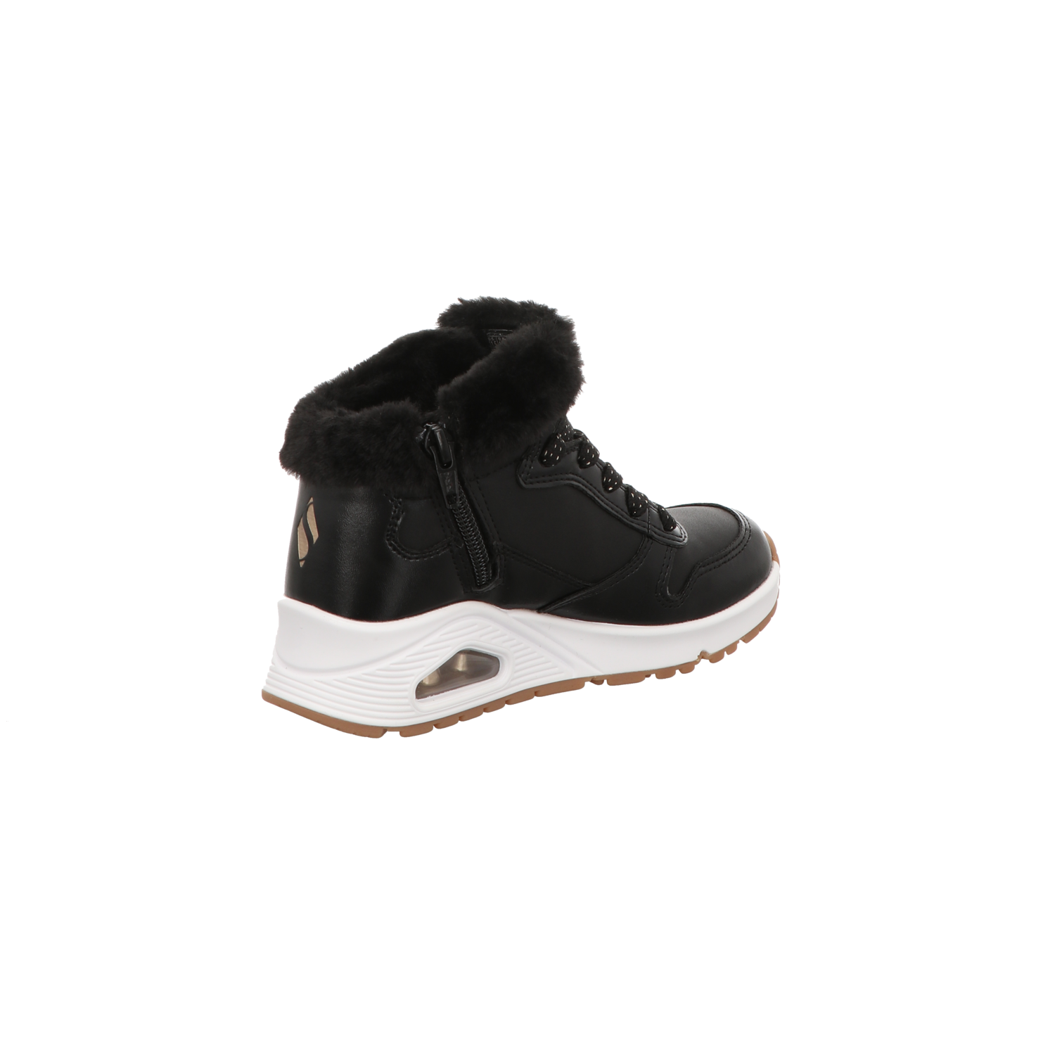 Skechers Damen Stiefel Uno - Cozy On Air in schwarz