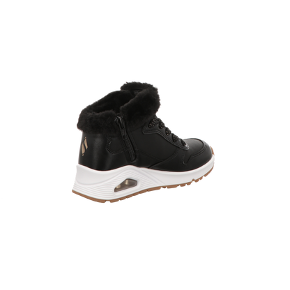 Skechers Damen Stiefel Uno - Cozy On Air in schwarz