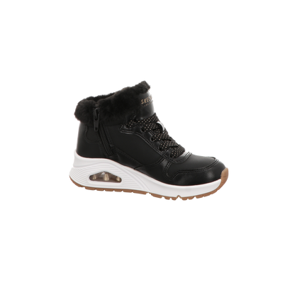 Skechers Damen Stiefel Uno - Cozy On Air in schwarz