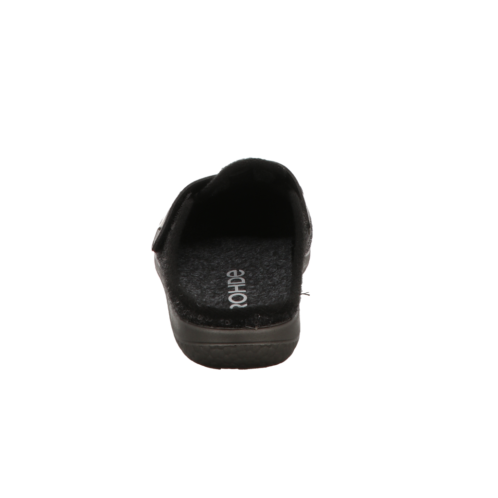 Rohde Damen Pantoffel Bari in anthrazit