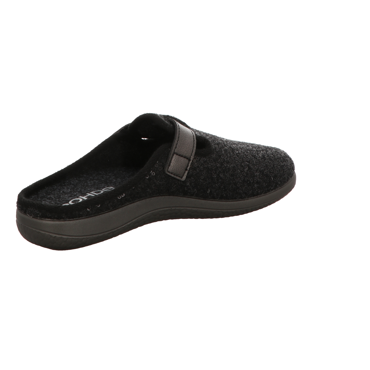 Rohde Damen Pantoffel Bari in anthrazit