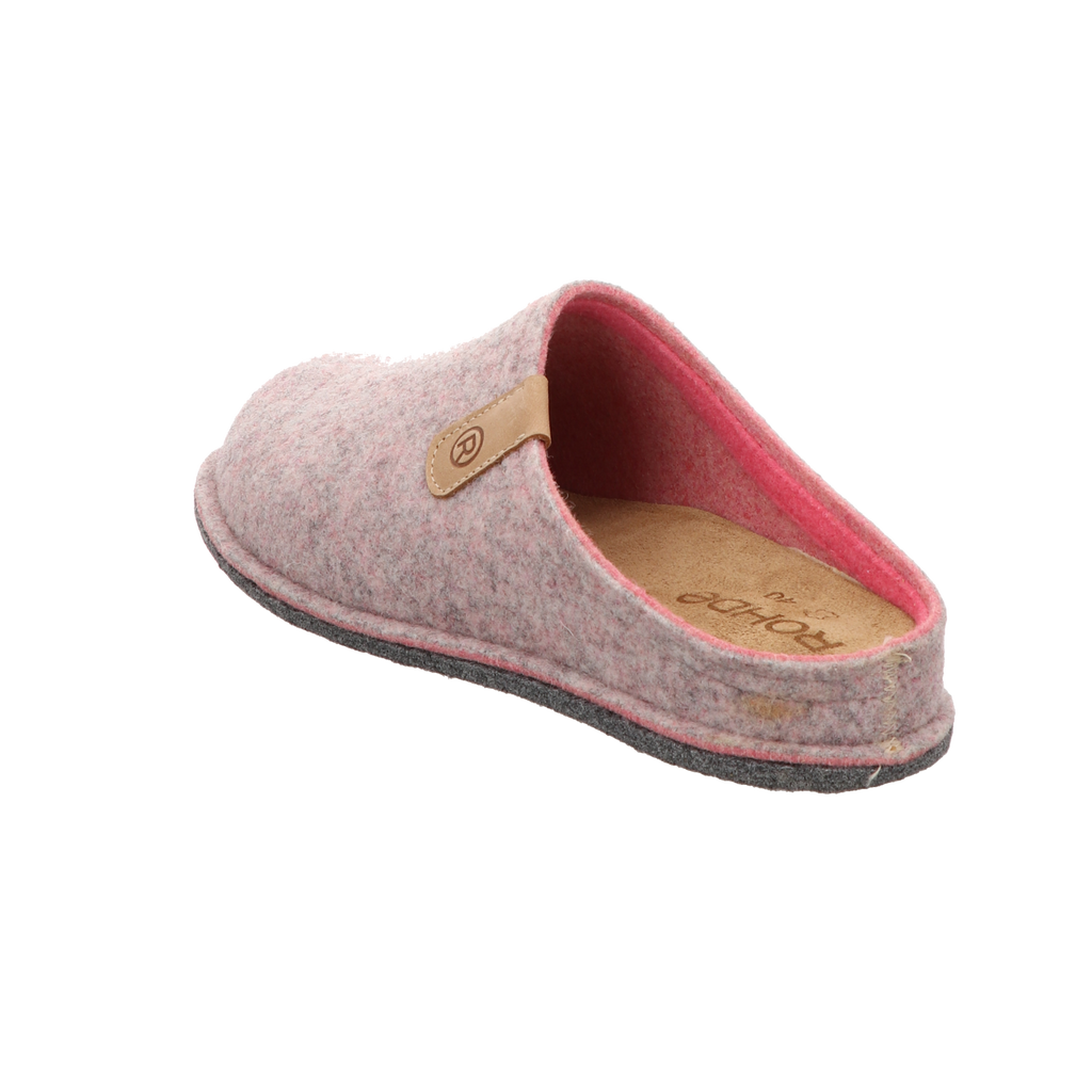 Rohde Damen Pantoffel Lucca D in rosa