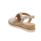 Gabor Damen Sandalette Genua in beige