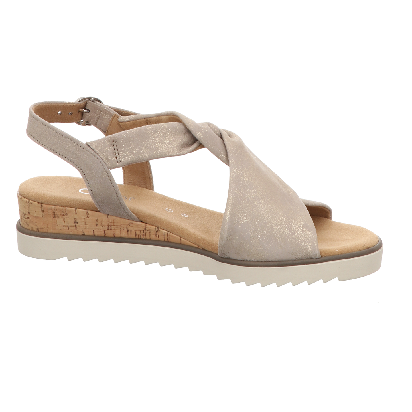 Gabor Damen Sandalette Genua in beige