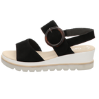 Gabor Damen Sandalette  in schwarz