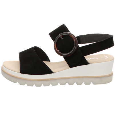 Gabor Damen Sandalette  in schwarz