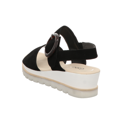 Gabor Damen Sandalette  in schwarz