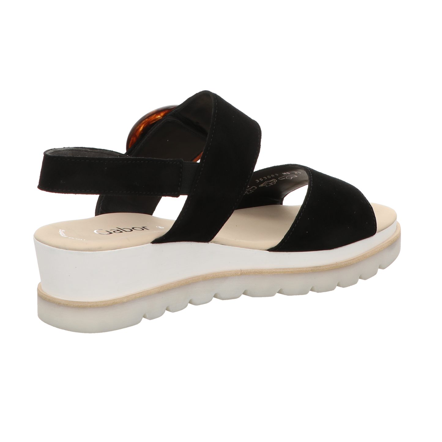 Gabor Damen Sandalette  in schwarz