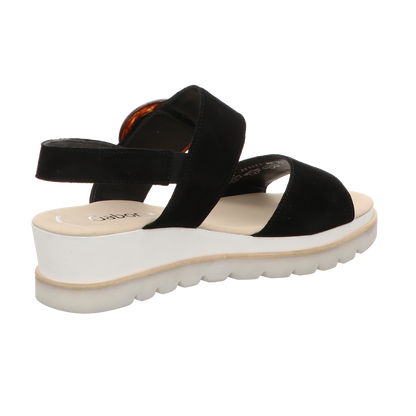 Gabor Damen Sandalette  in schwarz