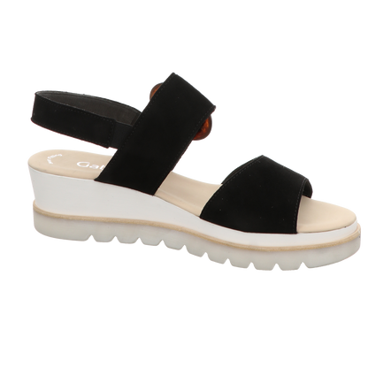 Gabor Damen Sandalette  in schwarz
