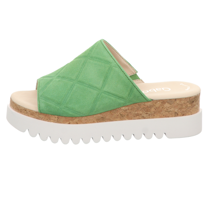 Gabor Damen Pantolette  in gruen