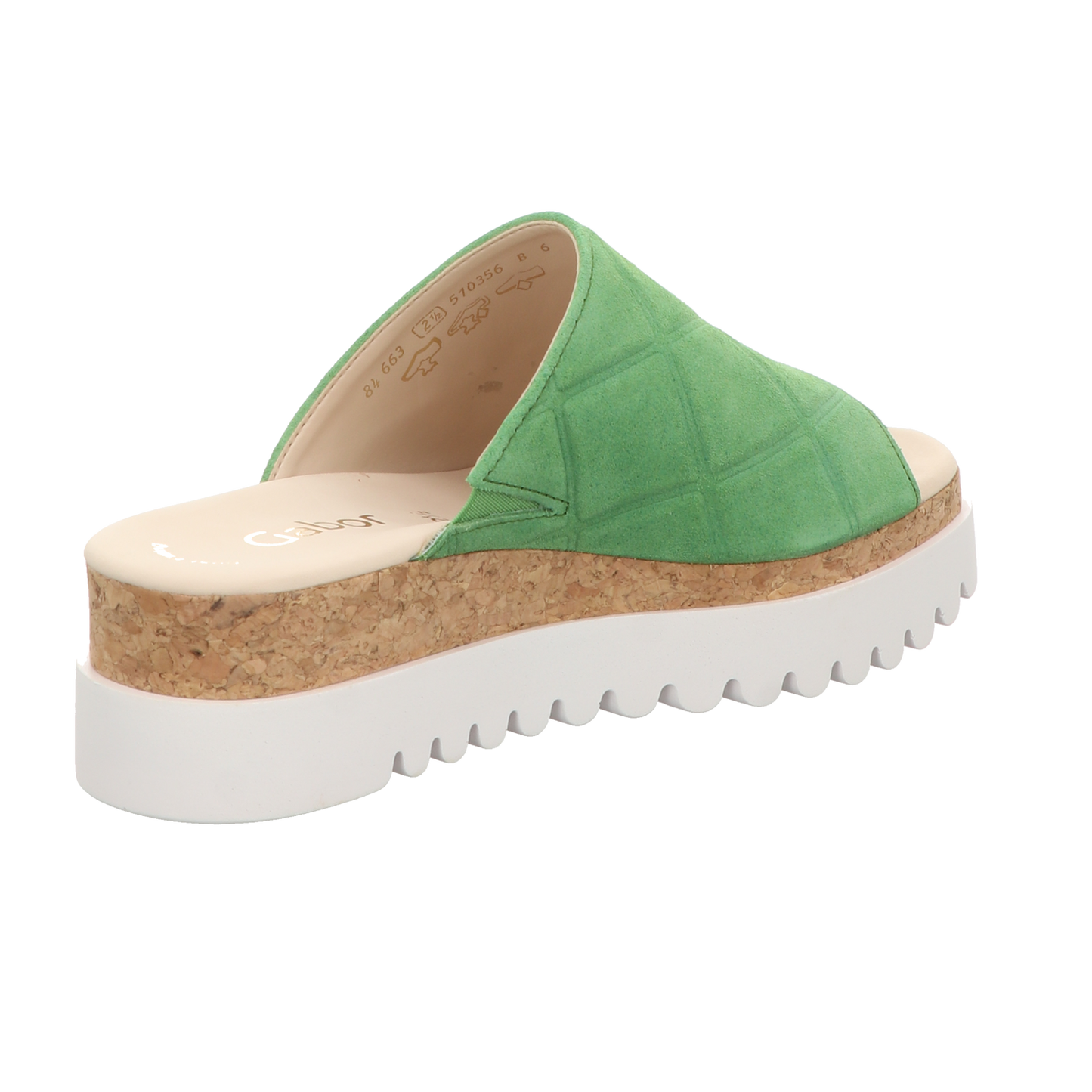 Gabor Damen Pantolette  in gruen