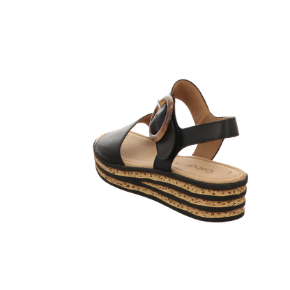 Gabor Damen Sandalette  in schwarz