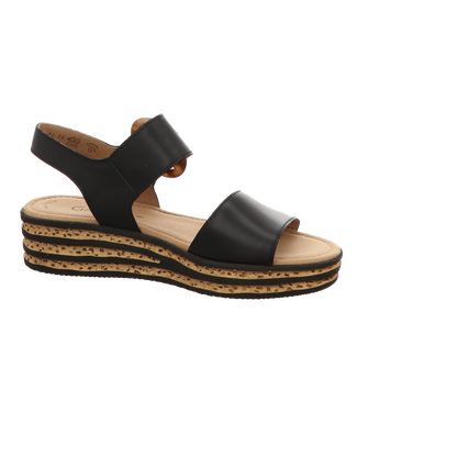 Gabor Damen Sandalette  in schwarz