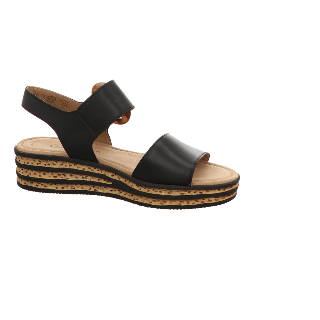 Gabor Damen Sandalette  in schwarz
