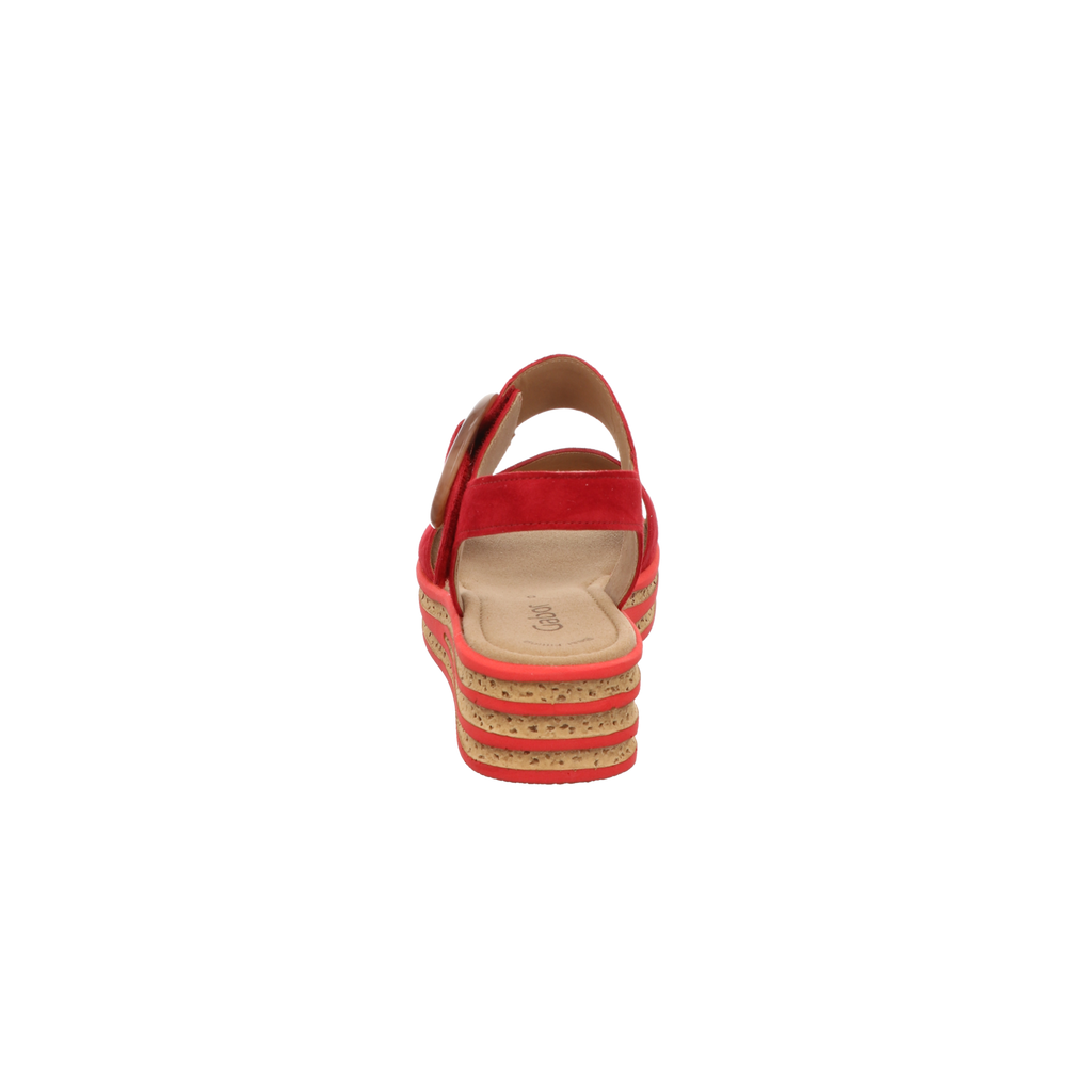 Gabor Damen Sandalette  in rot
