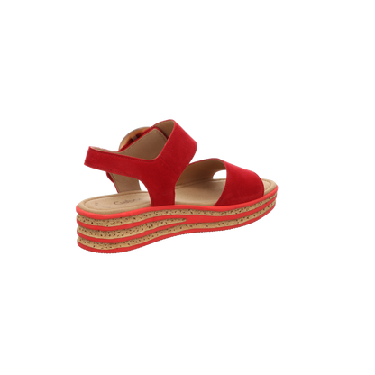 Gabor Damen Sandalette  in rot