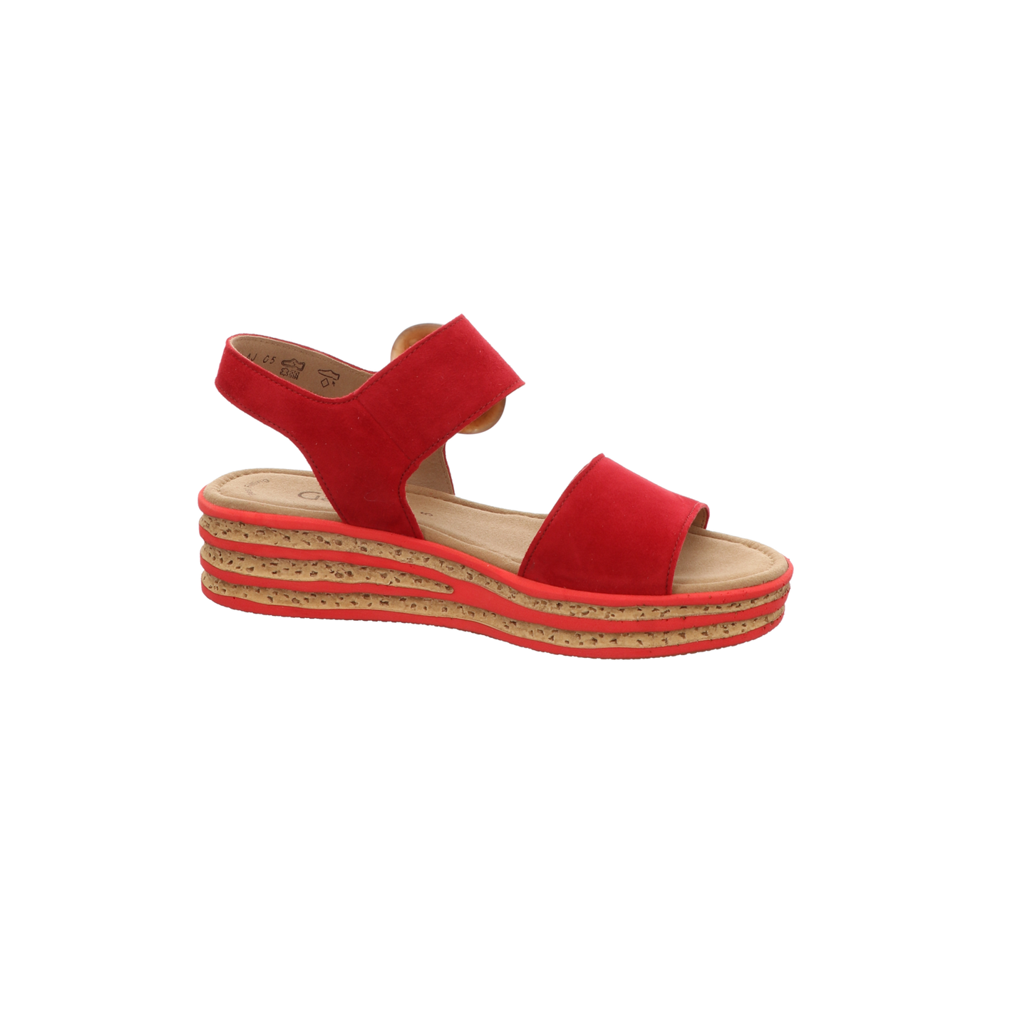 Gabor Damen Sandalette  in rot