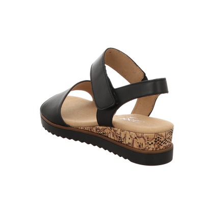 Gabor Damen Sandalette Genua in schwarz