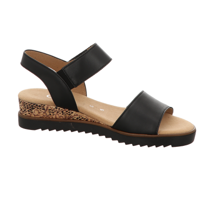 Gabor Damen Sandalette Genua in schwarz