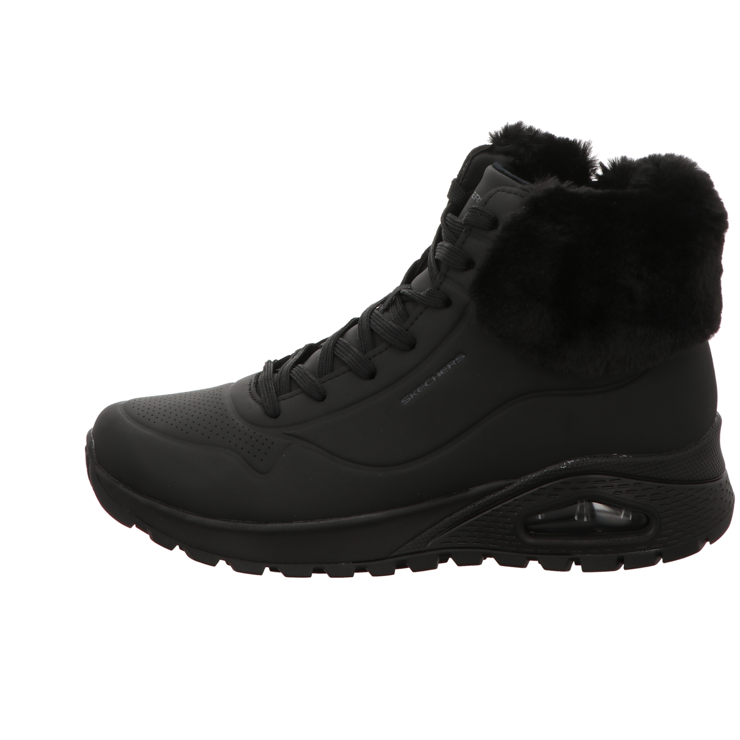 Skechers Damen Schnürstiefel Uno Rugged - Fall Air in schwarz