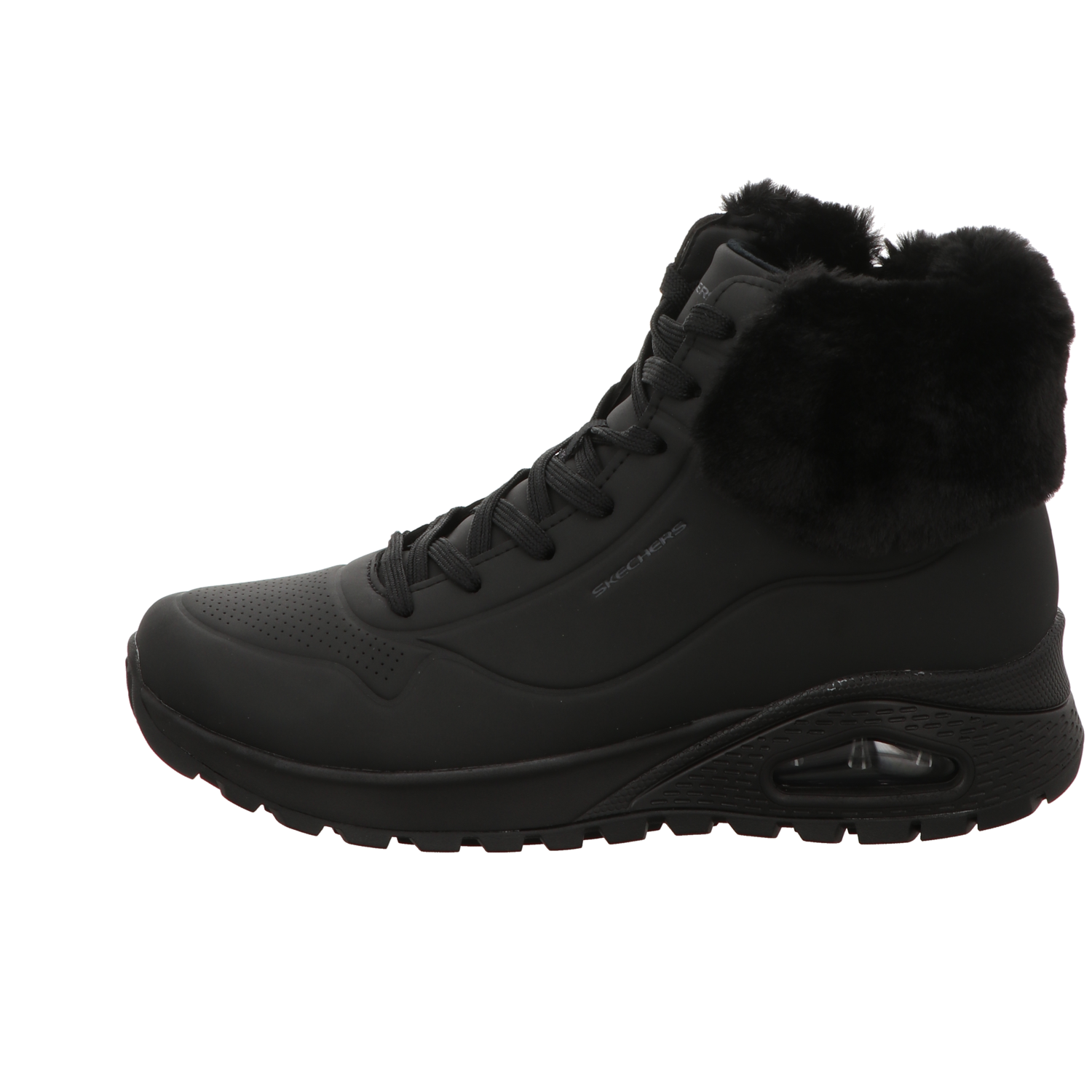 Skechers Damen Schnürstiefel Uno Rugged - Fall Air in schwarz