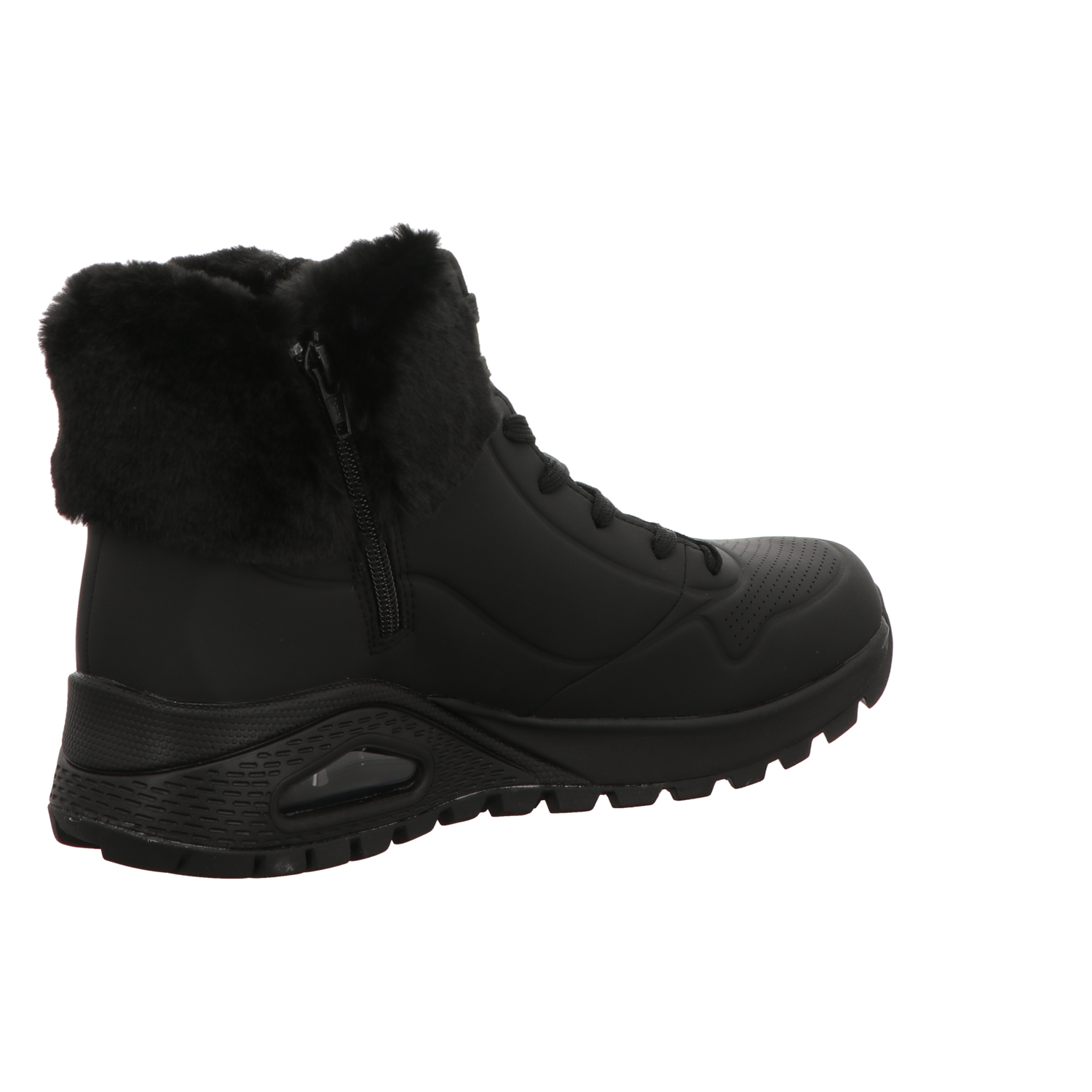 Skechers Damen Schnürstiefel Uno Rugged - Fall Air in schwarz