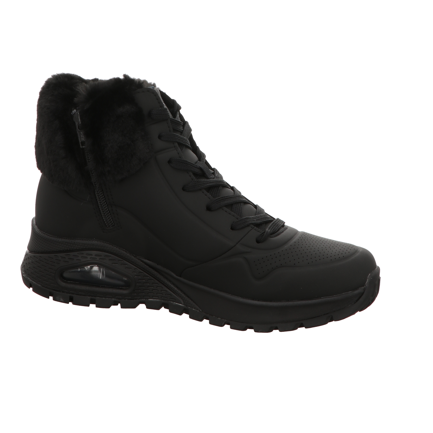 Skechers Damen Schnürstiefel Uno Rugged - Fall Air in schwarz