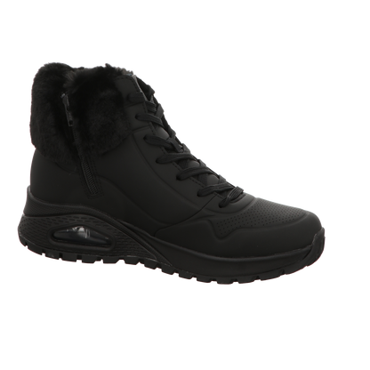 Skechers Damen Schnürstiefel Uno Rugged - Fall Air in schwarz