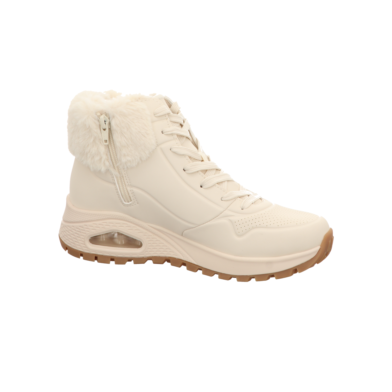 Skechers Damen Schnürstiefel Uno Rugged - Fall Air in beige