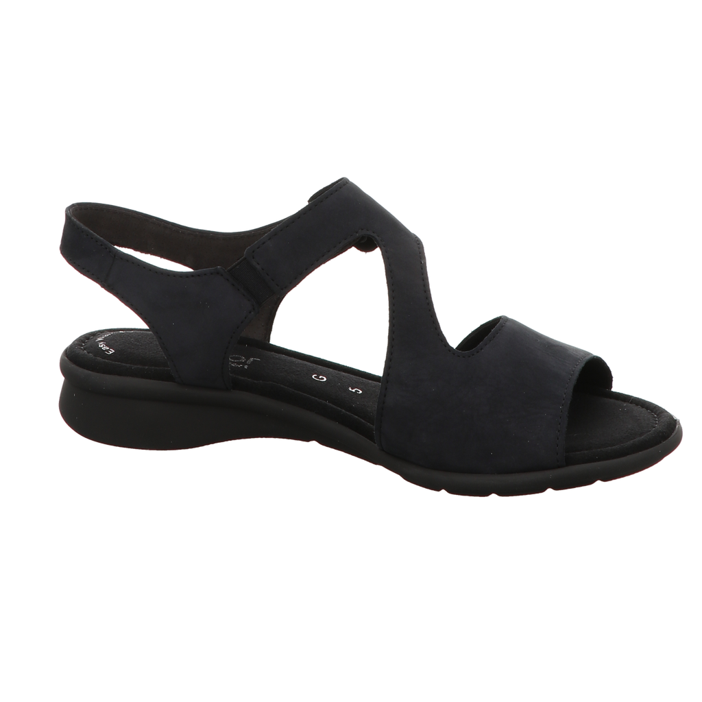 Gabor Damen Sandalette Florenz in dunkelblau