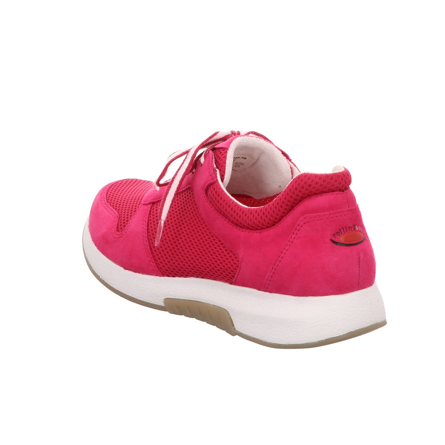 Gabor Damen Schnürschuh bequem  in fuchsia