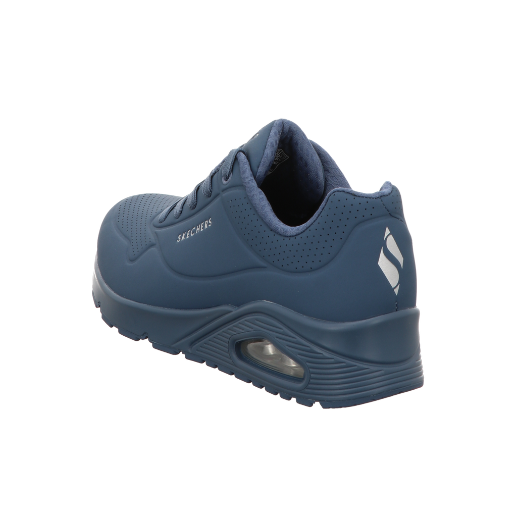 Skechers Damen Schnürschuh Uno Stand On Air in blau