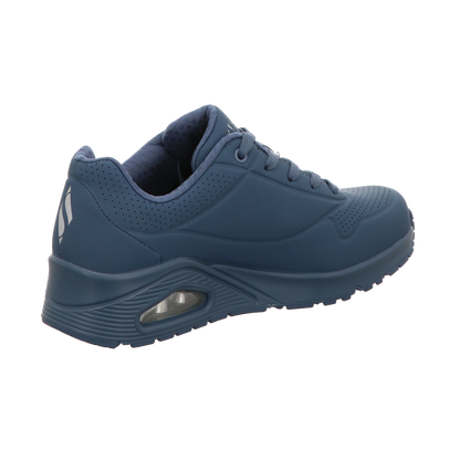 Skechers Damen Schnürschuh Uno Stand On Air in blau