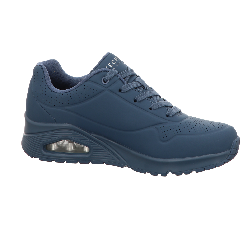 Skechers Damen Schnürschuh Uno Stand On Air in blau