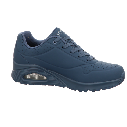 Skechers Damen Schnürschuh Uno Stand On Air in blau