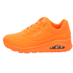Skechers Damen Schnürschuh Uno - Night Shades in orange