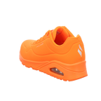 Skechers Damen Schnürschuh Uno - Night Shades in orange