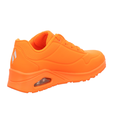 Skechers Damen Schnürschuh Uno - Night Shades in orange