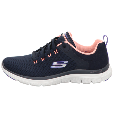 Skechers Damen Schnürschuh Flex Appeal 4.0 in blau