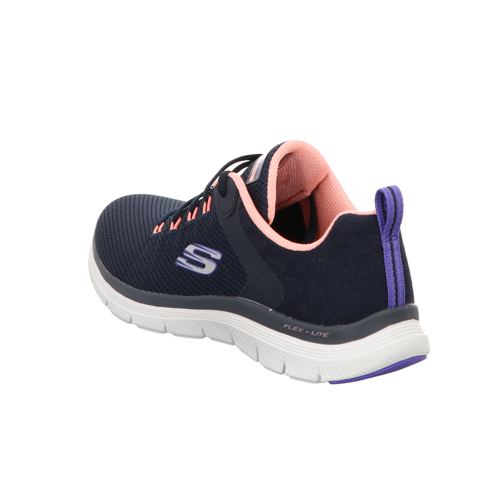 Skechers Damen Schnürschuh Flex Appeal 4.0 in blau