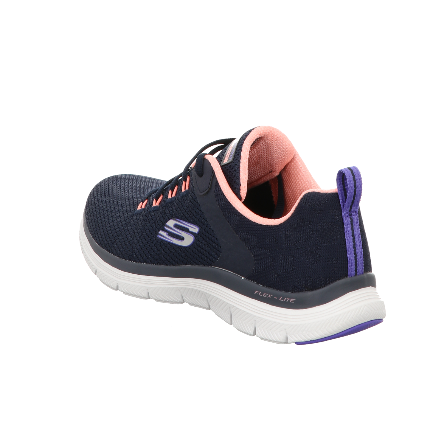 Skechers Damen Schnürschuh Flex Appeal 4.0 in blau