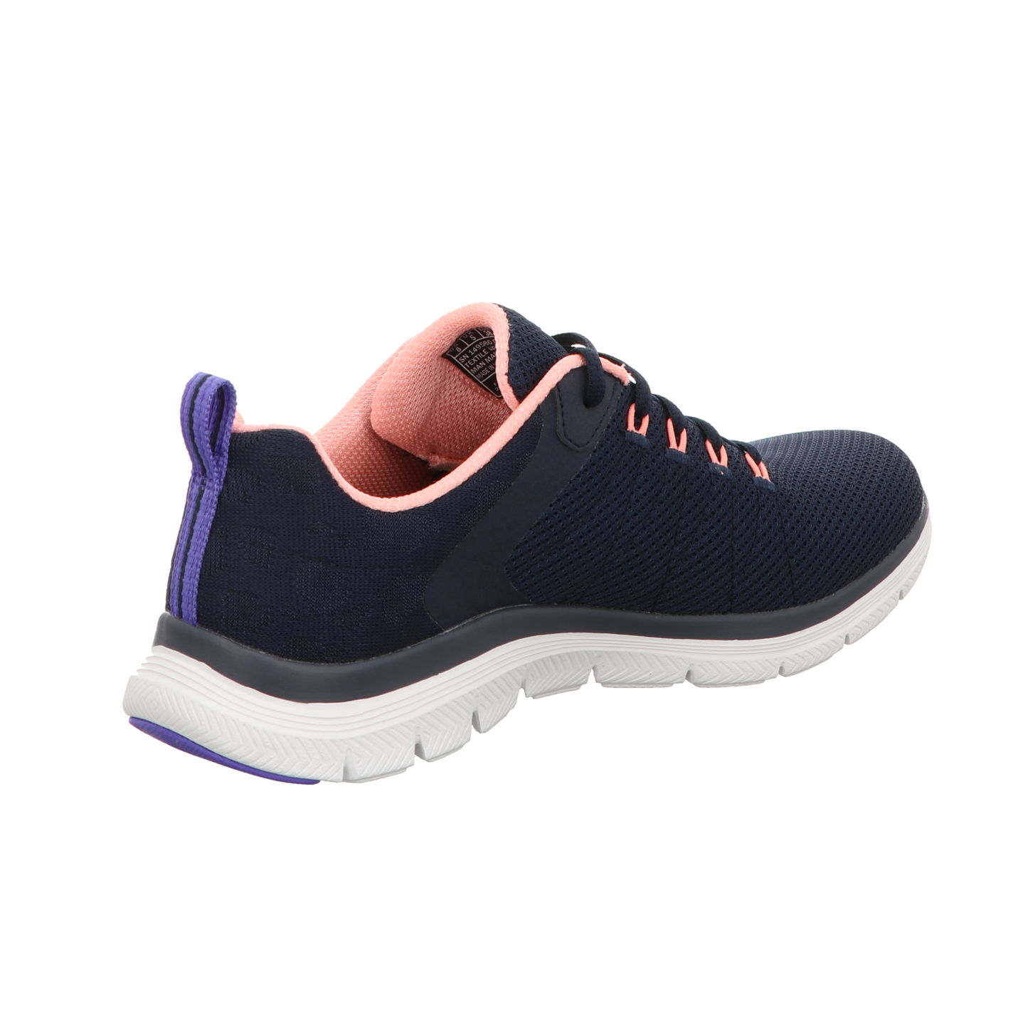Skechers Damen Schnürschuh Flex Appeal 4.0 in blau