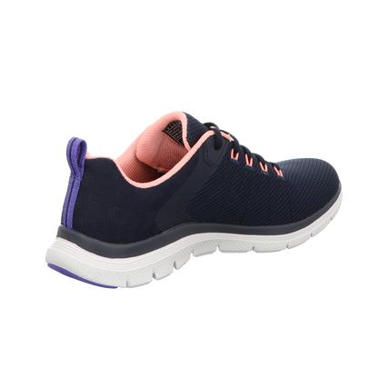 Skechers Damen Schnürschuh Flex Appeal 4.0 in blau