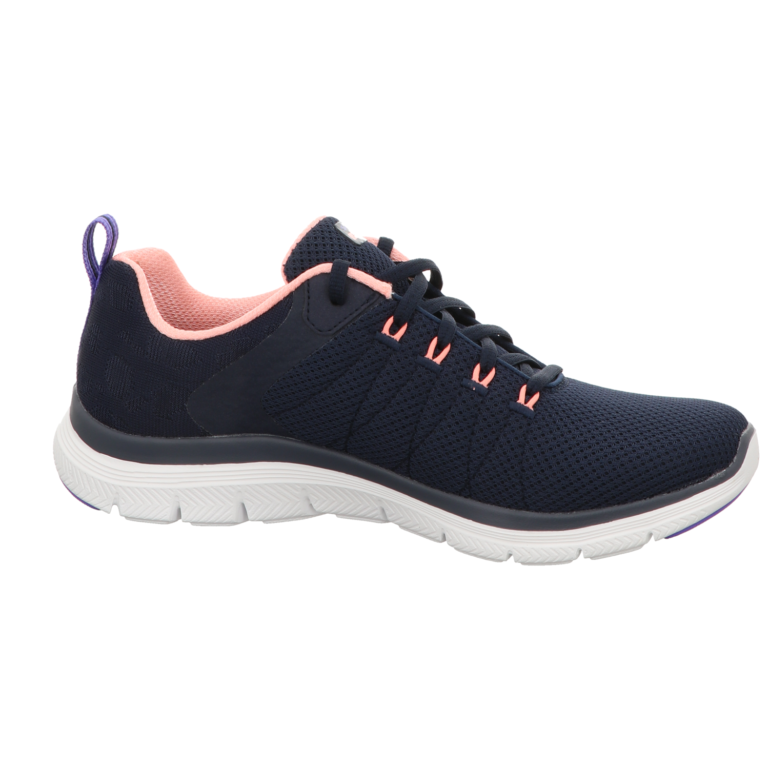 Skechers Damen Schnürschuh Flex Appeal 4.0 in blau