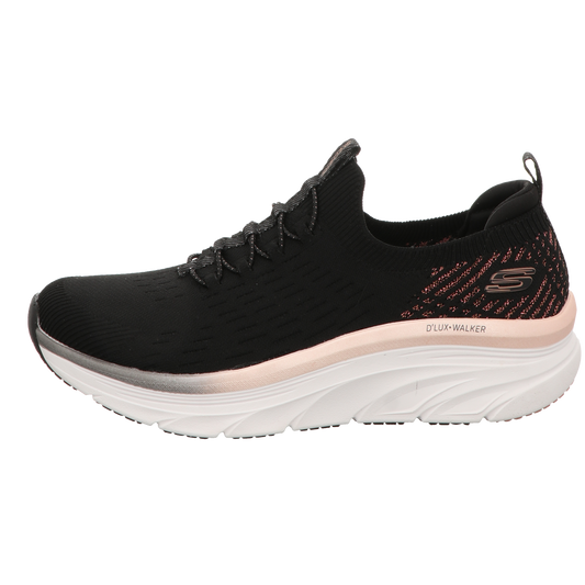 Skechers Damen Slipper D'lux Walker Let It Glow in schwarz