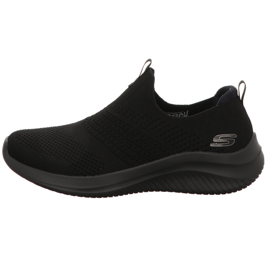 Skechers Damen Slipper Ultra Flex 3.0 - Classy Charm in schwarz