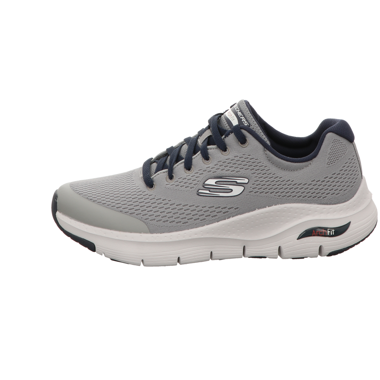 Skechers Herren Schnürschuh Arch Fit in grau