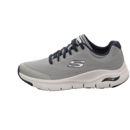 Skechers Herren Schnürschuh Arch Fit in grau
