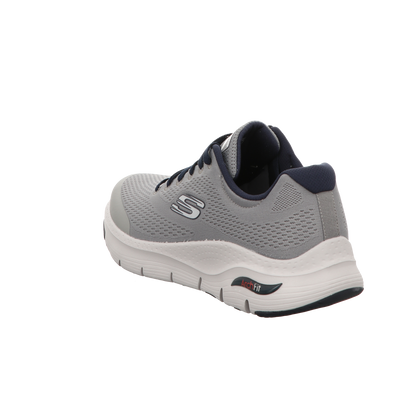 Skechers Herren Schnürschuh Arch Fit in grau